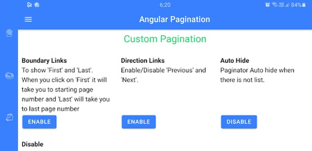 Pagination Packages screenshot 9