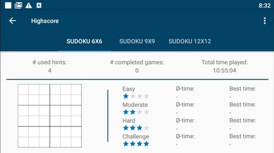SUDOKU screenshot 1