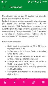Elecciones 2018 CPPC screenshot 0