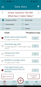 KidneyDiet screenshot 1