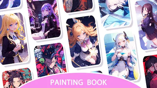 Painting Book - Anime Color screenshot 15