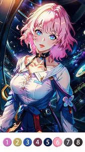 Painting Book - Anime Color screenshot 4