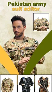 Pak Army Dress Changer: Comman screenshot 1