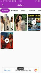 All Social Status Saver Downlo screenshot 2
