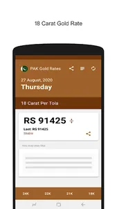 PAK Gold Rates screenshot 4