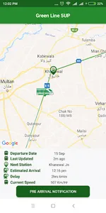 Pak Rail Live - Tracking app o screenshot 5