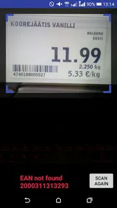 Price Tag Scanner screenshot 0