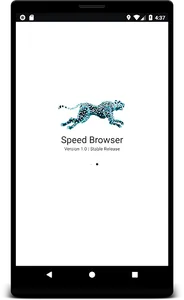 Speed Browser: Smart & Private screenshot 0