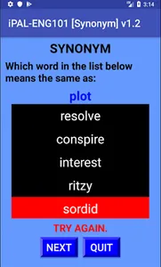iPAL-ENG101 (Synonym) screenshot 5