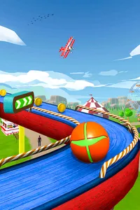 Super Sky Rolling Ball Game 3D screenshot 4