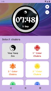Chakras Watch Face screenshot 0