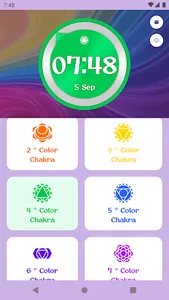 Chakras Watch Face screenshot 1