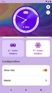 Chakras Watch Face screenshot 2