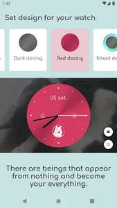 Watch Face - The World of Kira screenshot 1