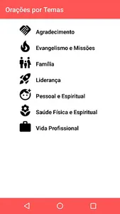 Orações Diárias screenshot 2