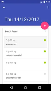 GymRat screenshot 1