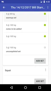 GymRat screenshot 2