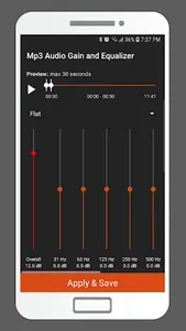 MP3 Audio Gain and Equalizer screenshot 18