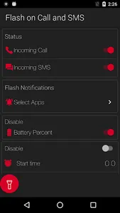 Flash Alerts on Call and SMS screenshot 10