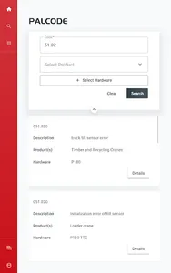 PALFINGER Palcode screenshot 1