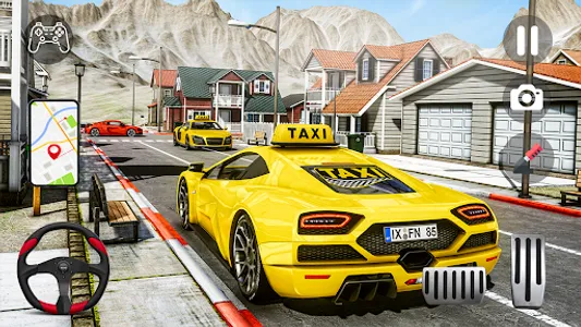 Grand City Taxi : Car Games 3D screenshot 1