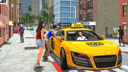 Grand City Taxi : Car Games 3D screenshot 8