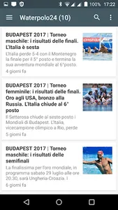 Pallanuoto Notizie screenshot 3