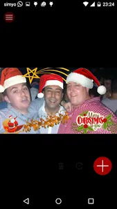 Merry Christmas Photo Stickers screenshot 1