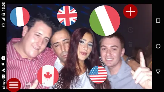 Flags stickers for pictures screenshot 0