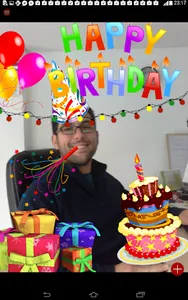 Birthday Party photo Stickers screenshot 10