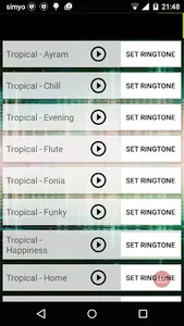 Tropical House Ringtones screenshot 3