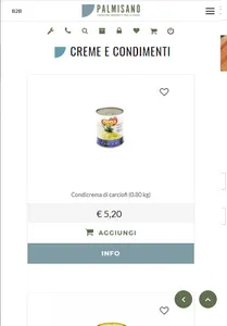 Palmisanofood.it screenshot 3