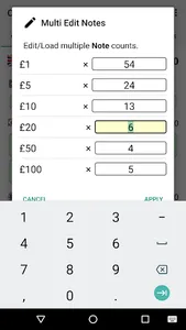 Cash Counter Count Note & Coin screenshot 11