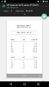Cash Counter Count Note & Coin screenshot 3