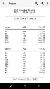 Cash Counter Count Note & Coin screenshot 6