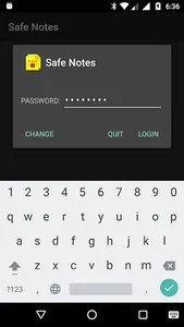 Safe Notes : Notepad Password screenshot 0