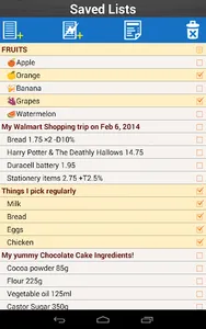 Shop Calc Pro: Shopping List screenshot 4