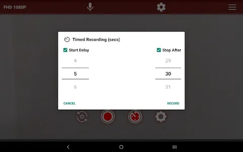 Shorts Cam: Video Rec Private screenshot 13