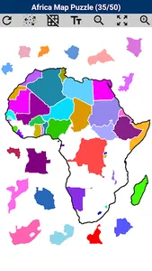 Africa Map Puzzle screenshot 6