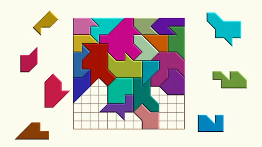 Super Tangram Puzzle screenshot 0