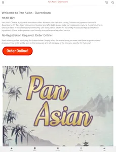 Pan Asian - Owensboro screenshot 2