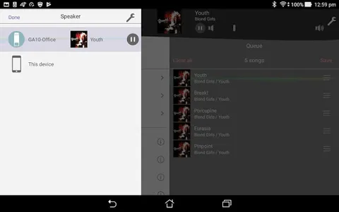 Panasonic Music Control screenshot 8