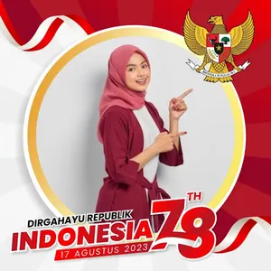 Twibbon Frame HUT RI 78 2023 screenshot 1