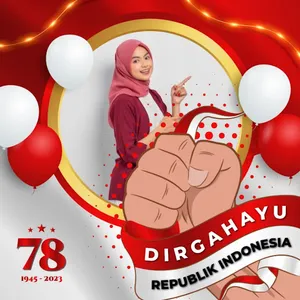 Twibbon Frame HUT RI 78 2023 screenshot 3