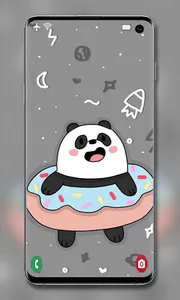 Cute Panda Wallpaper screenshot 1