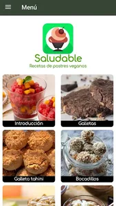 Recetas de postres veganos screenshot 0