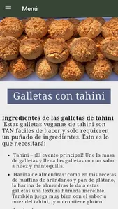 Recetas de postres veganos screenshot 3