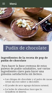 Recetas de postres veganos screenshot 6