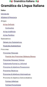 Gramática Italiana screenshot 0