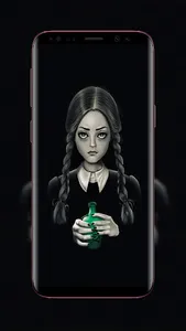 Wednesday Addams Wallpaper screenshot 2